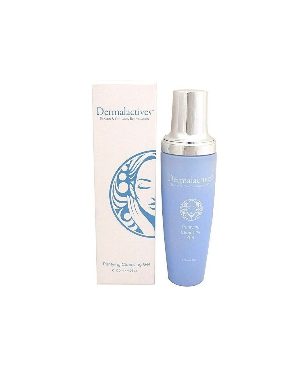 New - Dermalactives Purifying Cleansing Gel - Purifies The Skin - 3.38 oz.